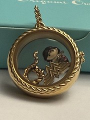 Origami Owl Justice League Wonder Woman Locket #LK1083NIB