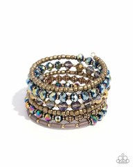 Paparazzi Stacked Surprise -Multi – Multicolored Beads – Infinity Wrap Style Br