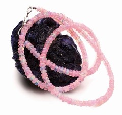 18 Inch Opal Beaded Necklace 3-5MM Opal Beads necklace Natural Opal Necklace