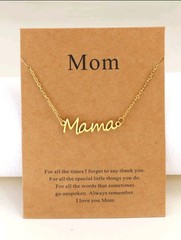 Gold Mama Mother Mum Mothers Elegant Gift for Mother’s Day Birthday Show Love UK