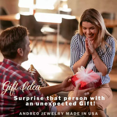 18k Infinity Wife CUSTOM Romantic Necklace Anniversary Birthday Gifs By Husband