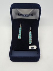 Montana Silversmiths Earrings- Turquoise Cascade ER5719