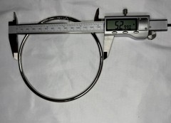 Petite Polished Locking Eternity Collar Titanium With Key,and a Bracelet.