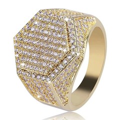 Wedding Band Ring Invisible Setting Smooth Surface Mens Business Wear Jewelry