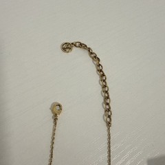 LOUIS VUITTON Women Necklace metal M00368 Petit Louis Authentic preowned