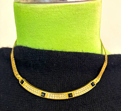 vintage Paris New York choker!
