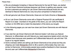Lab Grown 1.00 Ct Round EF VS Diamond Star Of David Necklace in 14K Solid Gold