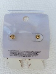 Hello Kitty Stud Earrings Dangle Lightweight Pink/White Bow Cutie Collectable
