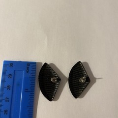 black and white earrings