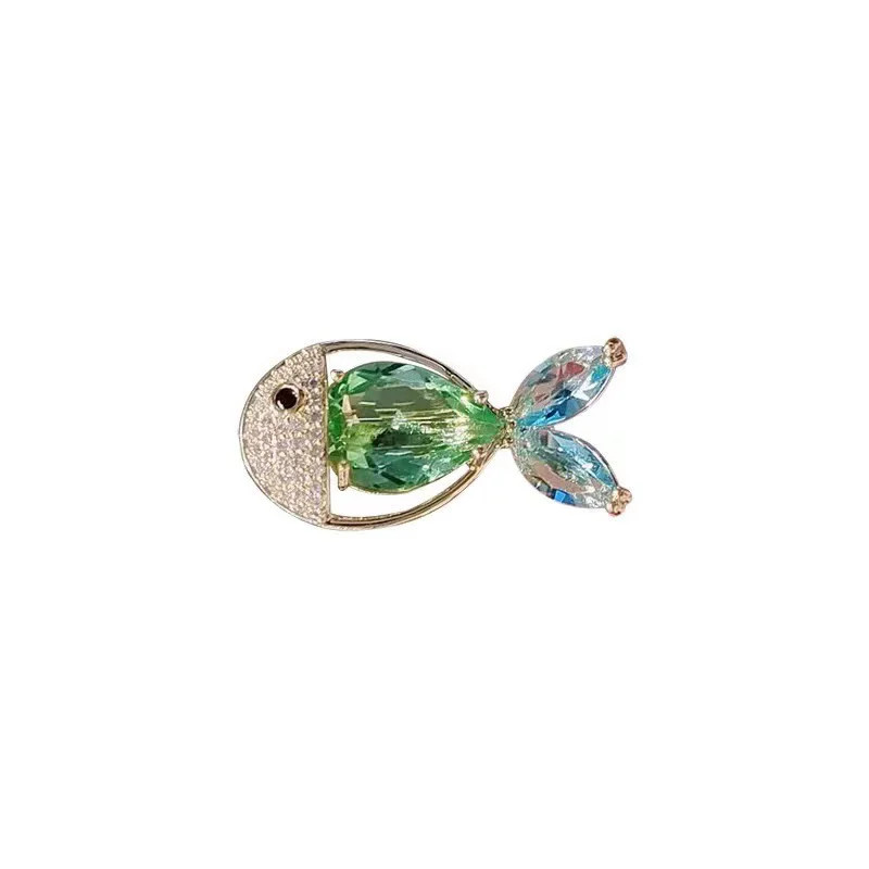 1Pc Retro Marine Organism Brooch for Men Women Vintage Animal Seafish Octopus T