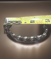 Montana Silversmiths Silver Bead and Crystal Square Link Bracelet BC61503CZ