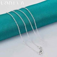URMYLADY 925 Sterling Silver Smooth Horse 16-30 Inch Pendant Necklace Jewelry