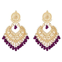 Boho Tassel Dangle Statement Earrings Vintage Flower Heart Ball Drop Women