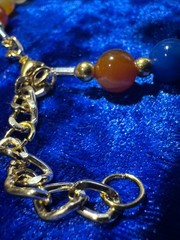 Multi-Colored Agate Natural Gemstone Beaded Necklaces & Bracelets 19.5″ 17.5″ +