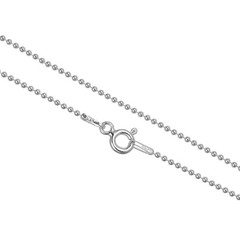 1.2mm Sterling Silver Ball Chain Necklace, Anklet Or Bracelet In 7 – 36 Inches