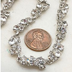 Givenchy Crystal Cluster Collar Necklace – New
