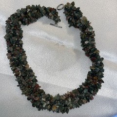 Multi strand, mixed stone, Collar Necklace