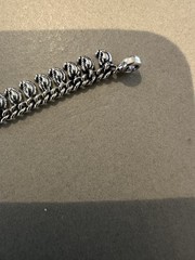 Solid Sterling Silver Anklet With Bells 21-23cm bells Bohemian Byron Gypsy NWT