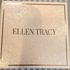 Ellen Tracy Rose Gold Tone Clear Rhinestone Necklace & Earrings Set ETJ8136RG