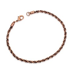 Copper Wheat Chain Anklet/Bracelet | 100 % Pure Copper Chain Anklet/Bracelets