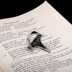 Viking Claw Beak Fang Ring 316L Stainless Steel