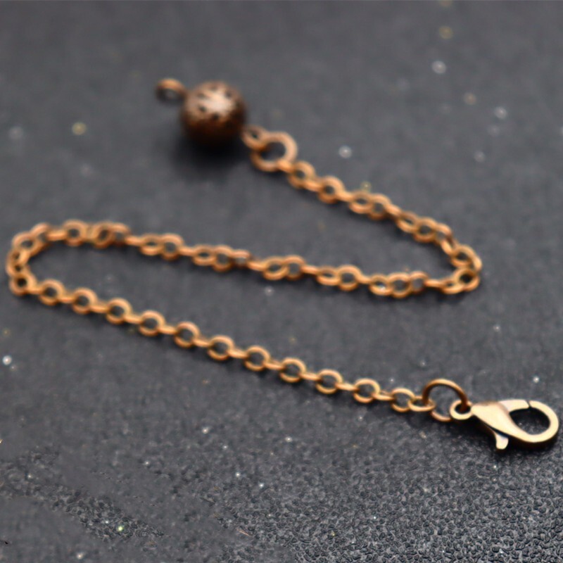 50x Antique Copper Chain DIY Healing Reiki Pendulum Pendant Divination 7”(18cm)