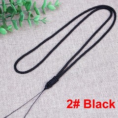 10 Black Chinese Thread Knotted Silk Love Rope String Necklace for Jade pendant