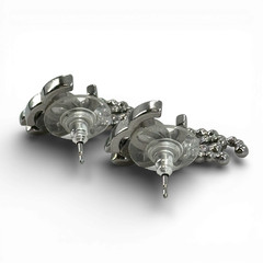 Auth CHANEL Coco SP Charm Earring SRE802