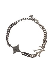 Louis Vuitton Bracelet Authentic LV Bracelet Silver W0.5cm 19.5cm From Japan