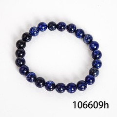 8mm Mixed Natural Gemstone Bracelet Multicolor Healing Round Beads For Man Woman