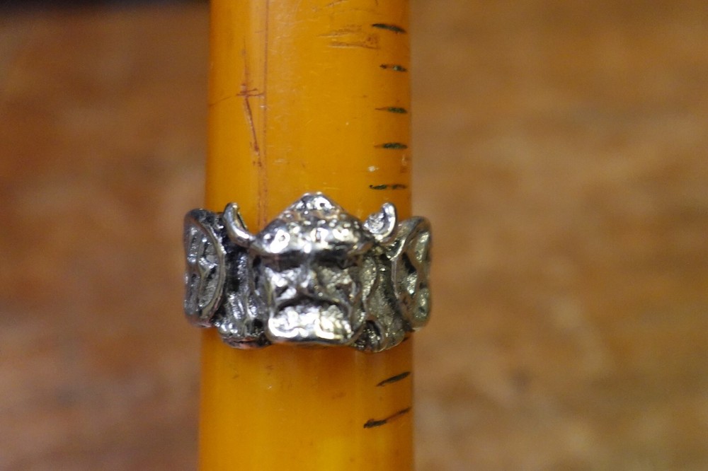 BIKER BASE METAL VIKING RING