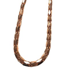 Necklace Copper-Tone men women unisex Jewelry minimalist neutral
